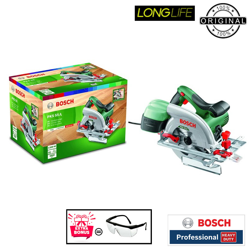 اره دیسکی بوش مدل فوق حرفه ای مدل PKS 55 A - 1200W