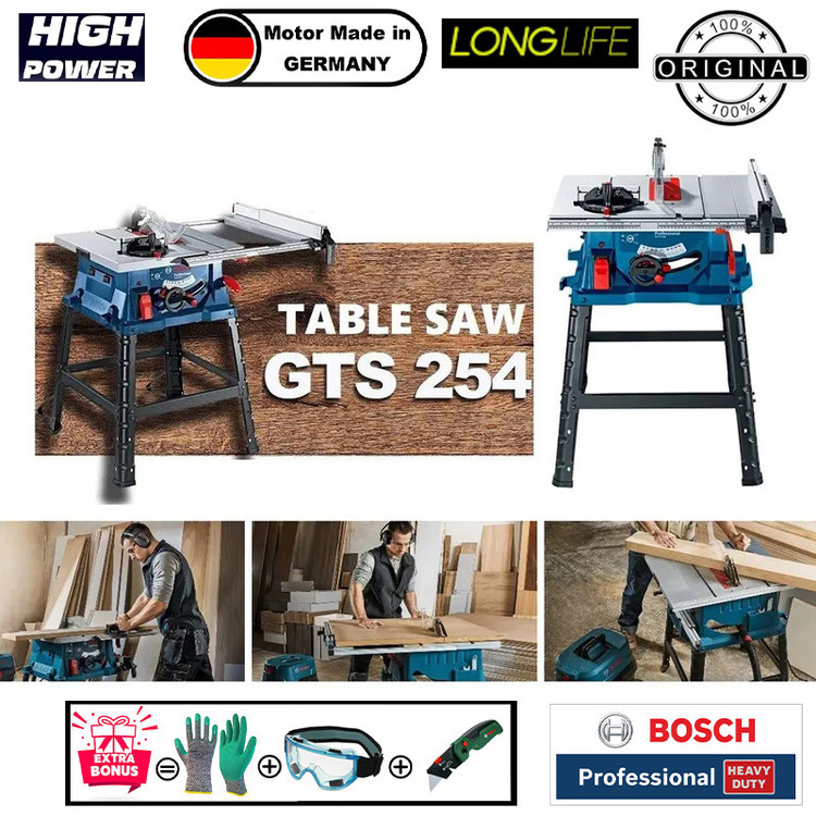 اره میزی 1800 وات بوش مدل حرفه ای مدل Table Saw 254 New Motor Extra
