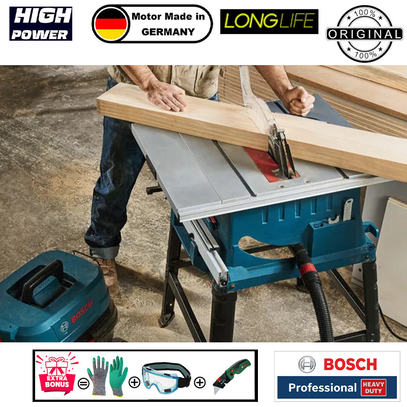 اره میزی 1800 وات بوش مدل حرفه ای مدل Table Saw 254 New Motor Extra