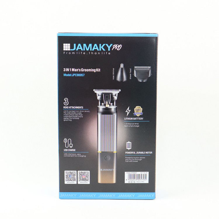 ماشین اصلاح موی سر و صورت شارژی جاماکی مدل JPC90057