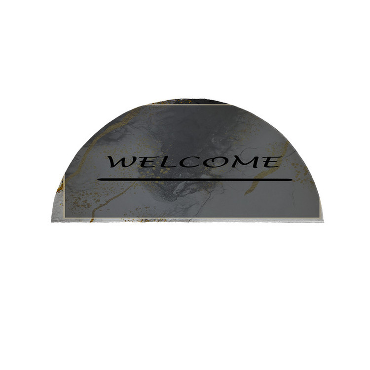 پادری مدل نیم دایره طرح welcome کد 8693 سایز 90×45 سانتی متر