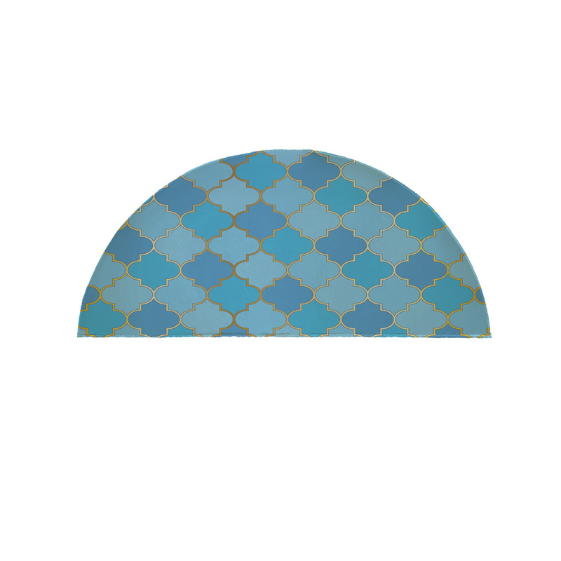 پادری مدل نیم دایره طرح کلاسیک کد 9214 سایز 90×45 سانتی متر