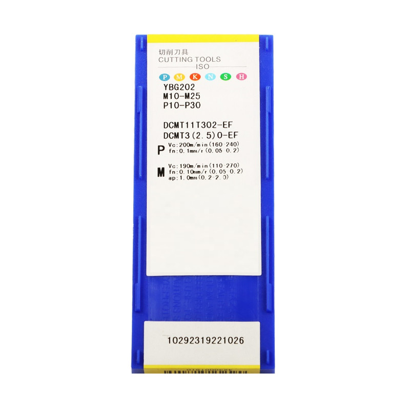 اینسرت زد سی سی مدل DCMT11T302-EF کد YBG202بسته 10 عددی