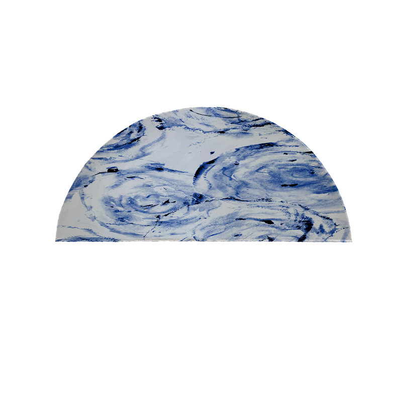 پادری مدل نیم دایره طرح ابروبادی کد 9136 سایز 90×45 سانتی متر