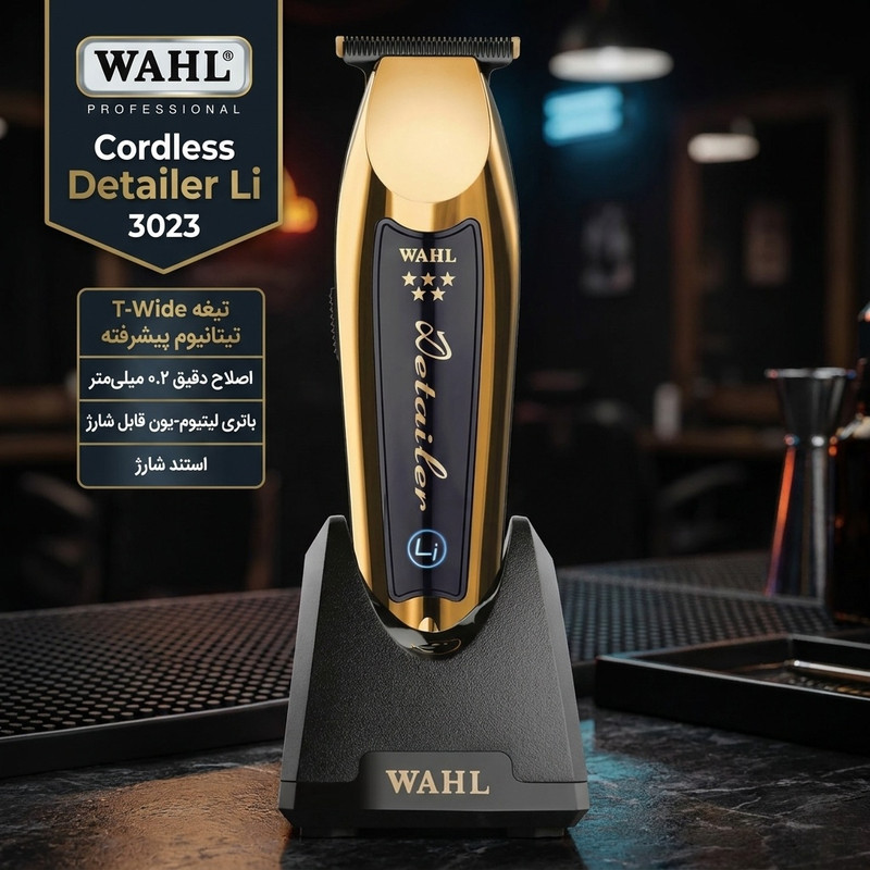 ماشین اصلاح موی سر و صورت وال پروفشنال مدل Cordless Detailer Li 3023