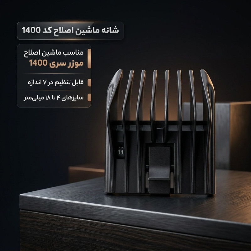 شانه ماشین اصلاح کد 1400