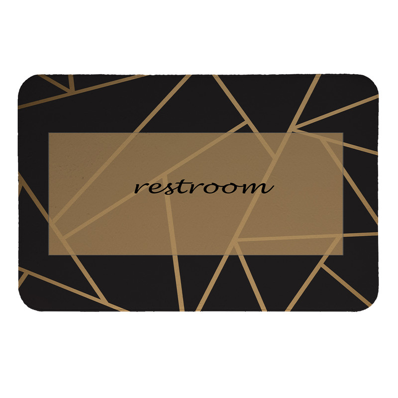 پادری طرح Restroom کد 8725 سایز 50 × 70 سانتی متر