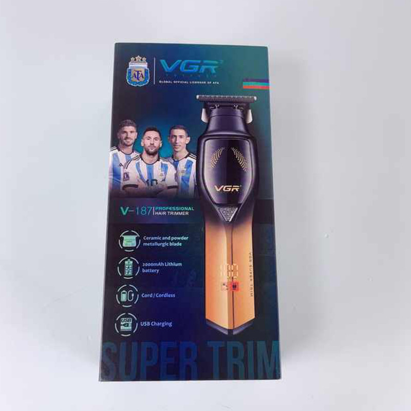 ماشین اصلاح موی سر و صورت وی جی ار مدل v-187