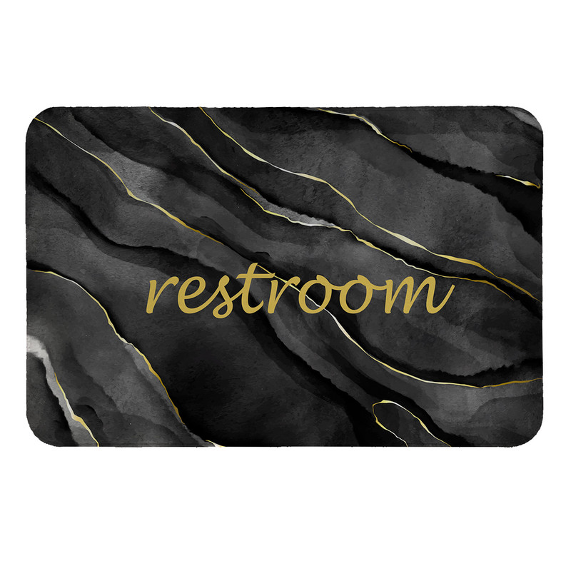 پادری طرح Restroom کد 8755 سایز 50 × 70 سانتی متر