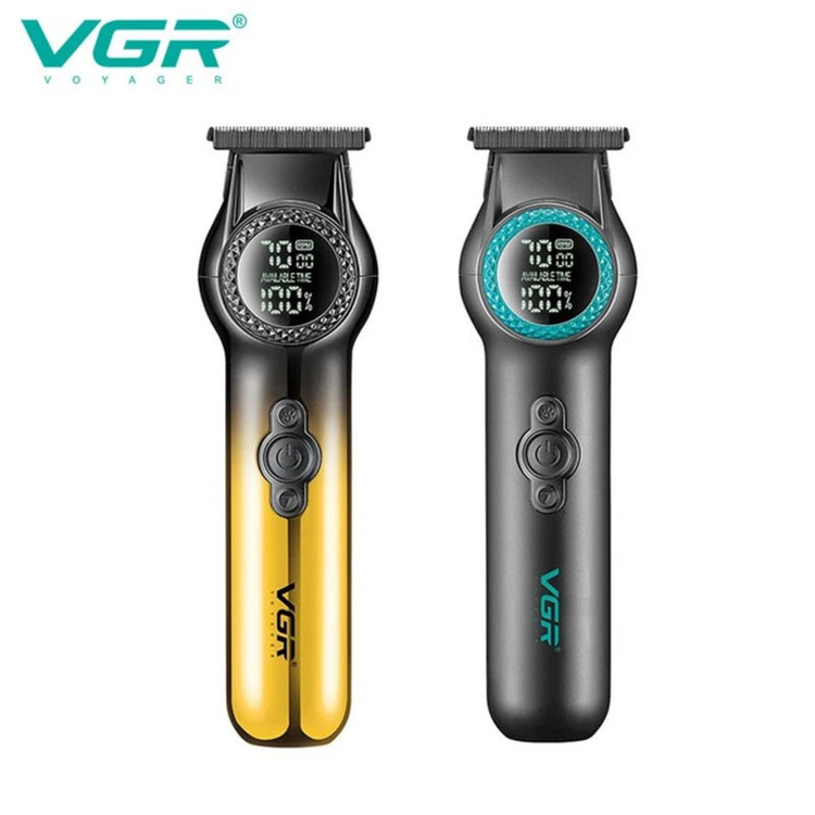 ماشین اصلاح موی سر و صورت شارژی وی جی ار مدل V-990(Gold)