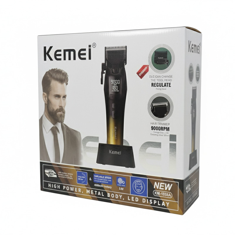ماشین اصلاح موی سر و صورت شارژی کیمی مدل KM-1858A