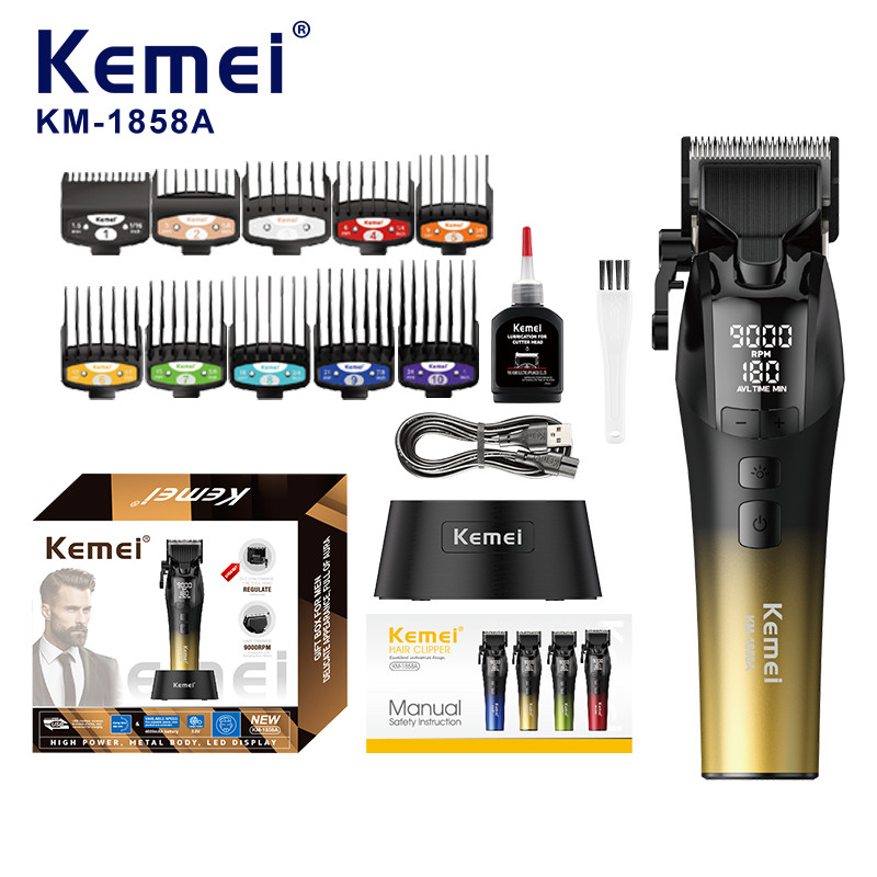 ماشین اصلاح موی سر و صورت شارژی کیمی مدل KM-1858A