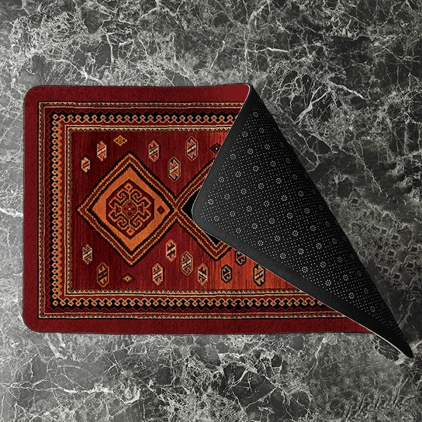 پادری مدل فرشینه سنتی کد M35M001-MR0071 سایز 76x46 سانتی متر