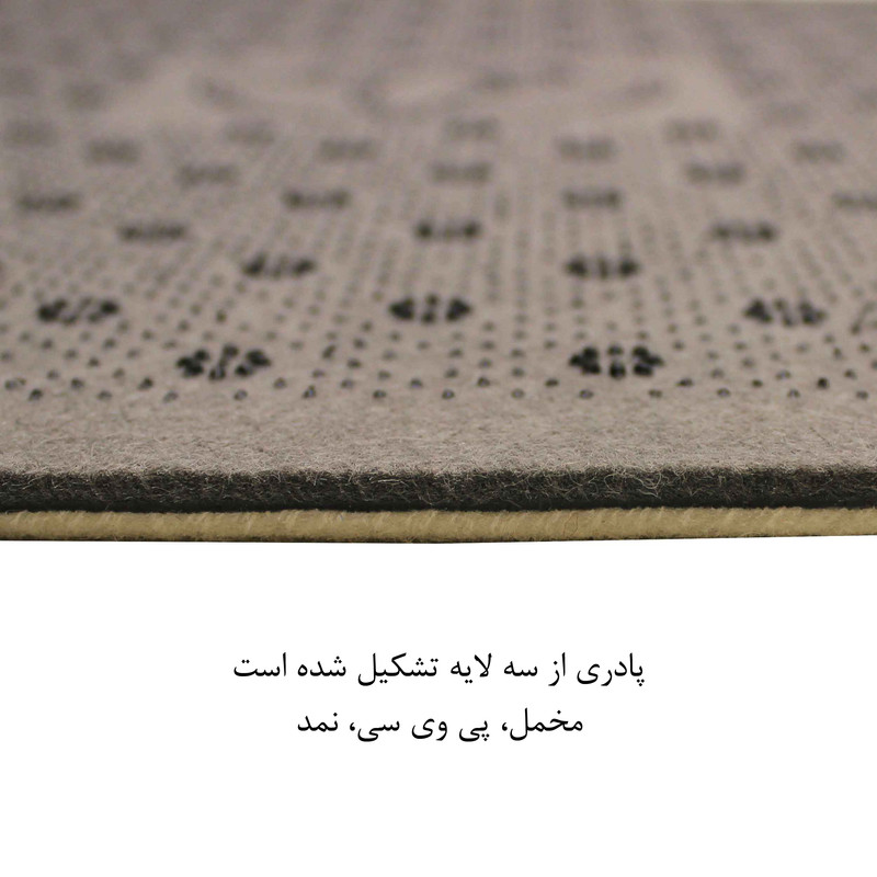 پادری مدل سه لایه رویه مخمل طرح پتینه کد 1265 سایز 75x45 سانتی متر