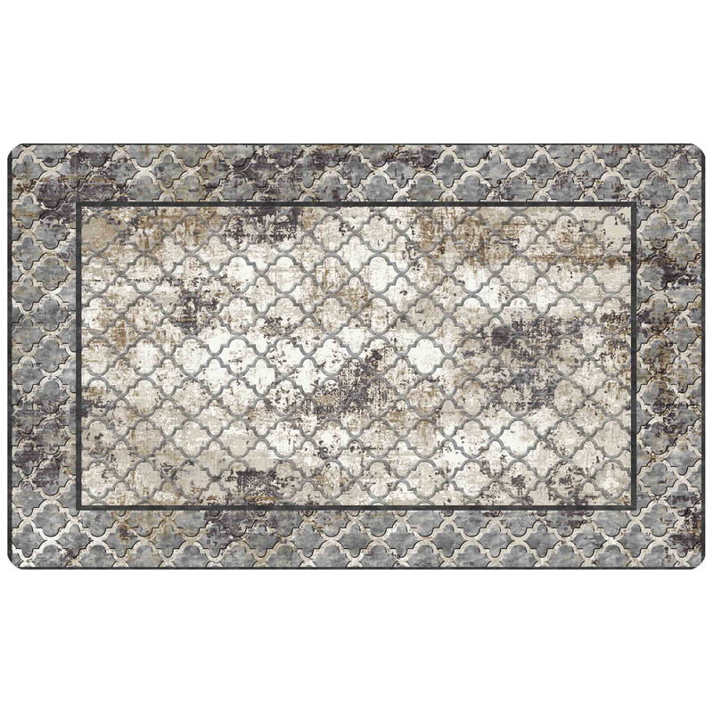 پادری مدل سه لایه رویه مخمل طرح مدرن کد 1250 سایز 75x45 سانتی متر