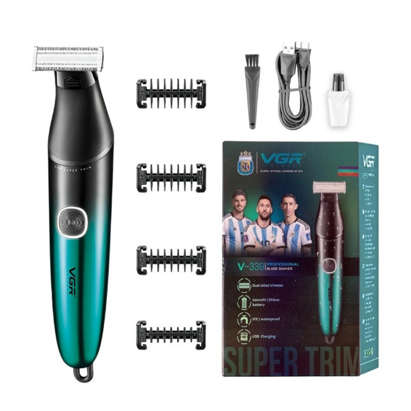 ماشین اصلاح موی بدن و صورت وی جی ار مدل v-339