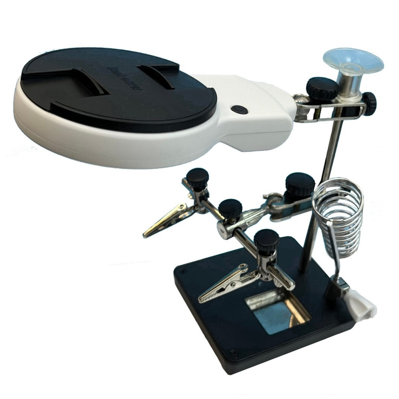 گیره مونتاژ مدل MG16129AC به همراه ذره بین