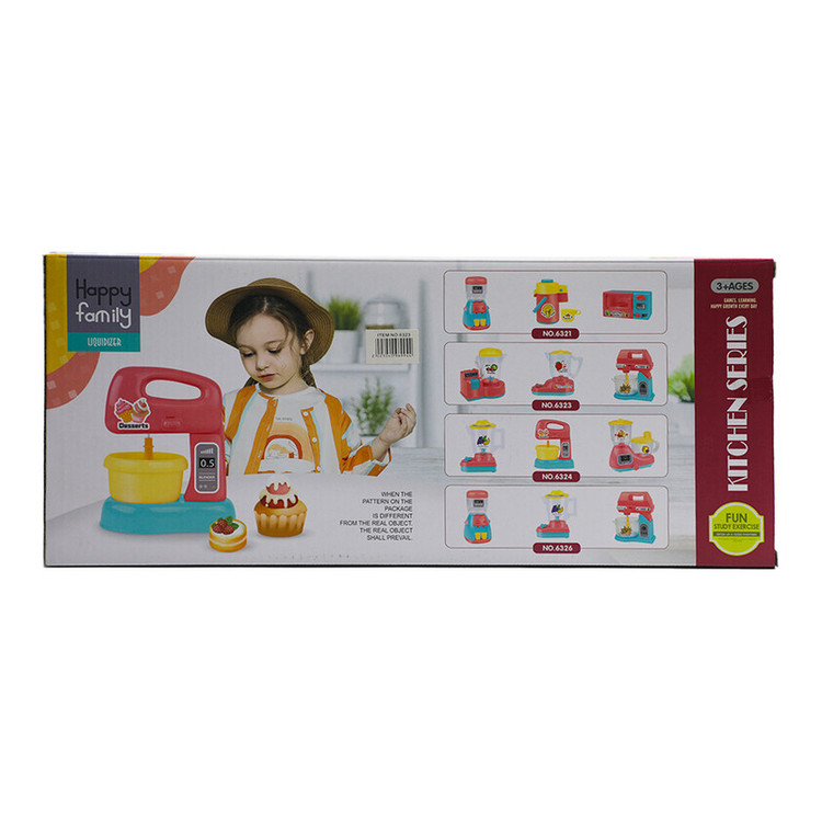 اسباب بازی مدل مخلوط کن و غذا ساز کد A014 مجموعه 3 عددی