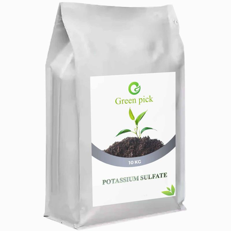 کود سولفات پتاسیم پودری گرین پیک مدل POTASSIUM SULFATE 10 وزن 10 کیلوگرم