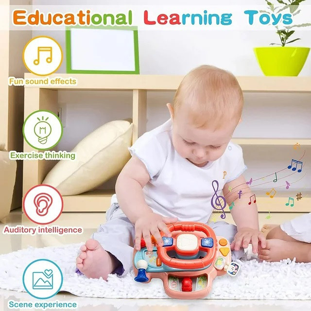 اسباب بازی هانگر مدل فرمان طرح موزیکال کد HE0541