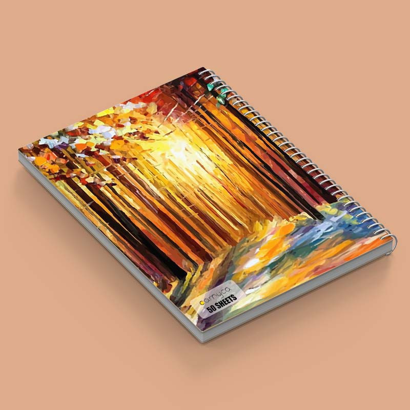 دفتر نقاشی 50 برگ کارنیکا طرح نقاشیهای آبرنگی Watercolor Paintings کد 88355 مجموعه 4 عددی