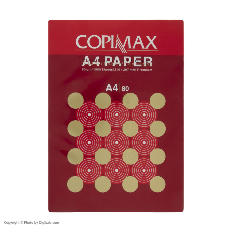 کاغذ A4 کپی مکس مدل Premium بسته 500 عددی