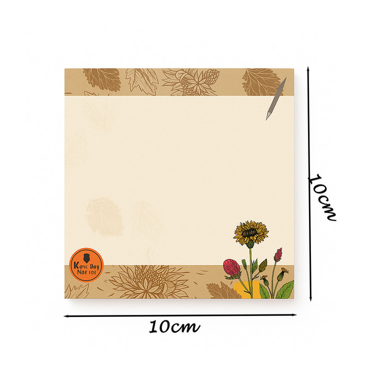 کاغذ یادداشت مدل Not104 سایز 10*10 سانتی متر بسته 2 عددی