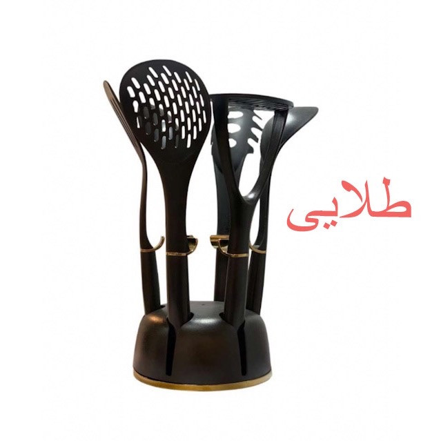 سرویس کفگیر و ملاقه 7 پارچه نوین فرم مدل کاریزما