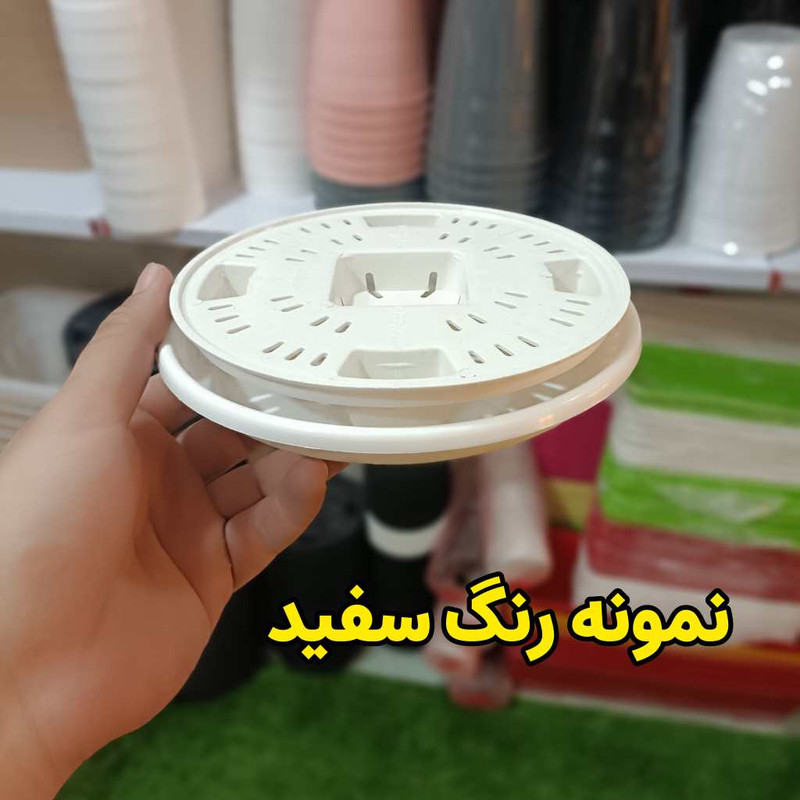 زیرگلدانی مدل زهکش دار کد 21 بسته 2عددی