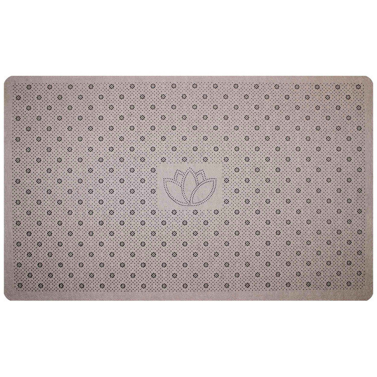 پادری مدل مخمل لوکس طرح سرویس بهداشتی کد M-410 سایز 76x46 سانتیمتر مناسب برای فضای داخلی