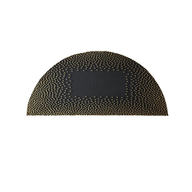 پادری مدل نیم دایره طرح کلاسیک کد 8827 سایز 90×45 سانتی متر