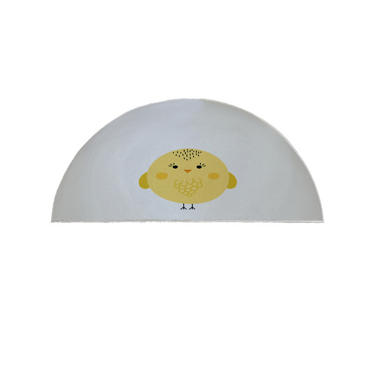پادری مدل نیم دایره طرح جوجه کد 9381 سایز 90 × 45 سانتی متر
