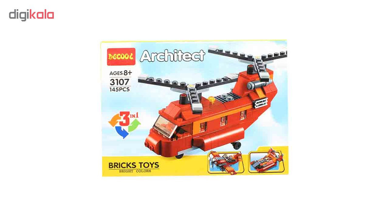 لگو دکول مدل Architect 3107
