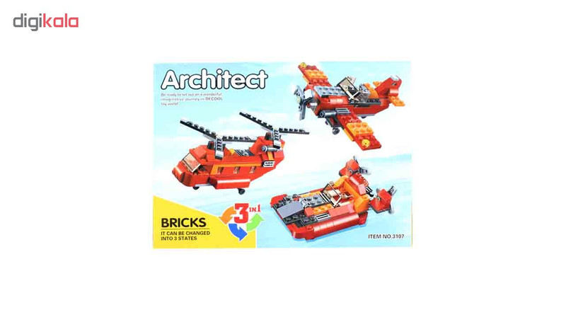 لگو دکول مدل Architect 3107