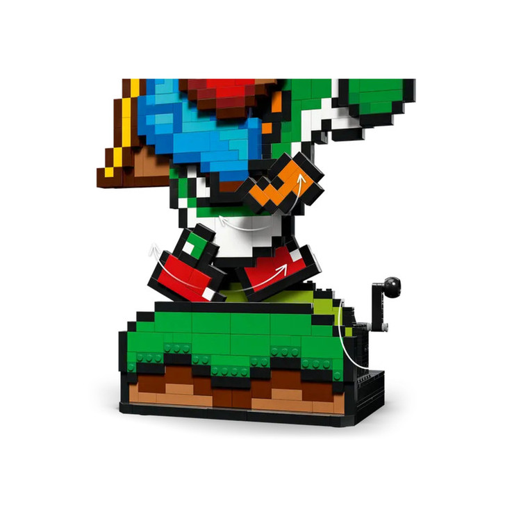 لگو سری Super Mario World مدل Mario & Yoshi کد 71438
