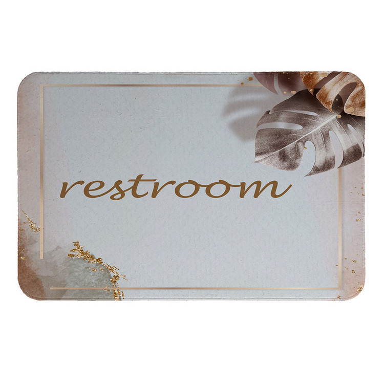 پادری طرح Restroom کد 8659 سایز 50 × 70 سانتی متر