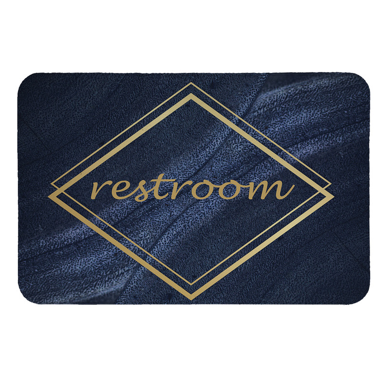 پادری طرح Restroom کد 8765 سایز 50 × 70 سانتی متر