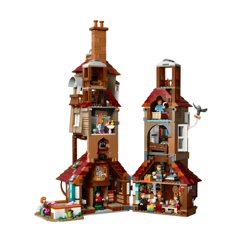 لگو 2405 تکه سری Harry Potter مدل The Burrow Collectors Edition کد 76437