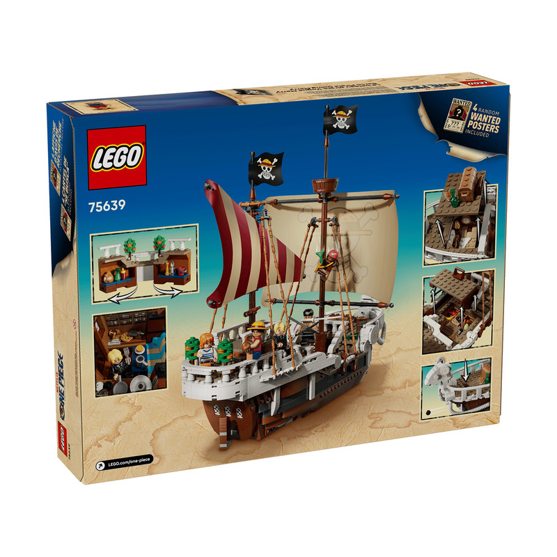 لگو 1376 تکه سری One Piece مدل The Going Merry Pirate Ship کد 75639