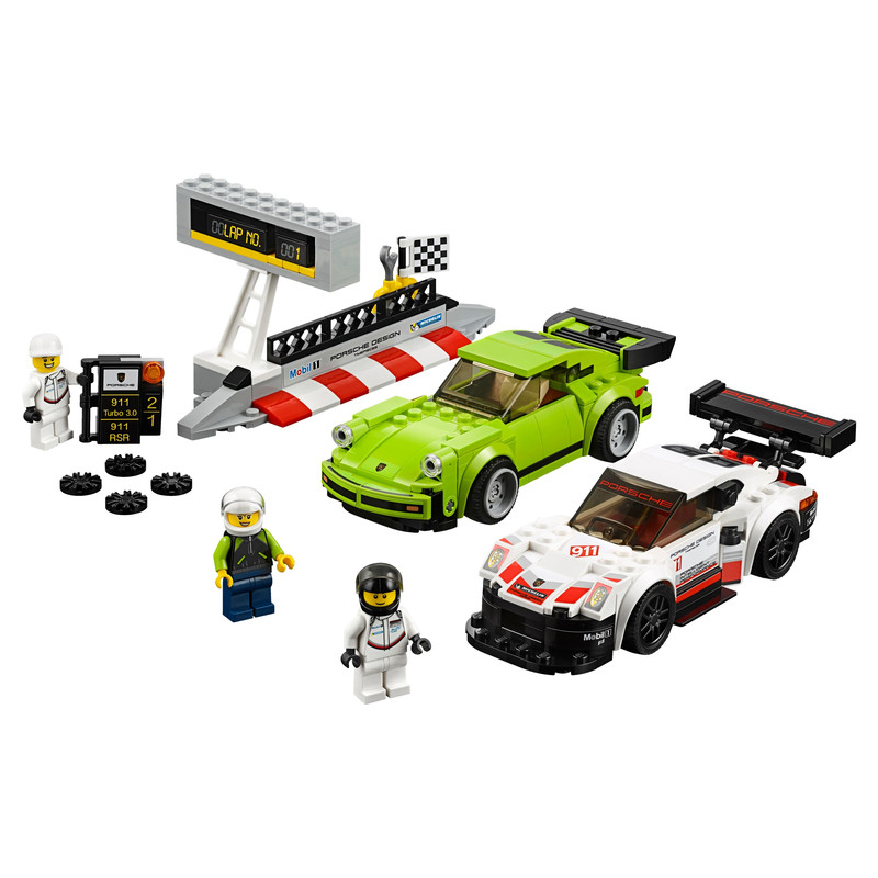 لگو لگو مدل Porsche 911 RSR and 911 Turbo 75888