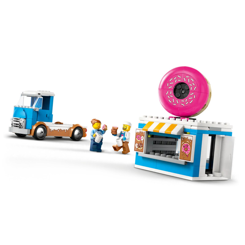 لگو 196 تکه سری سیتی مدل Donut Truck کد 60452