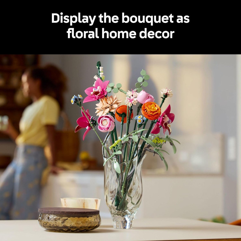 لگو 749 تکه سری The Botanical Collection مدل Pretty Flower کد 10342