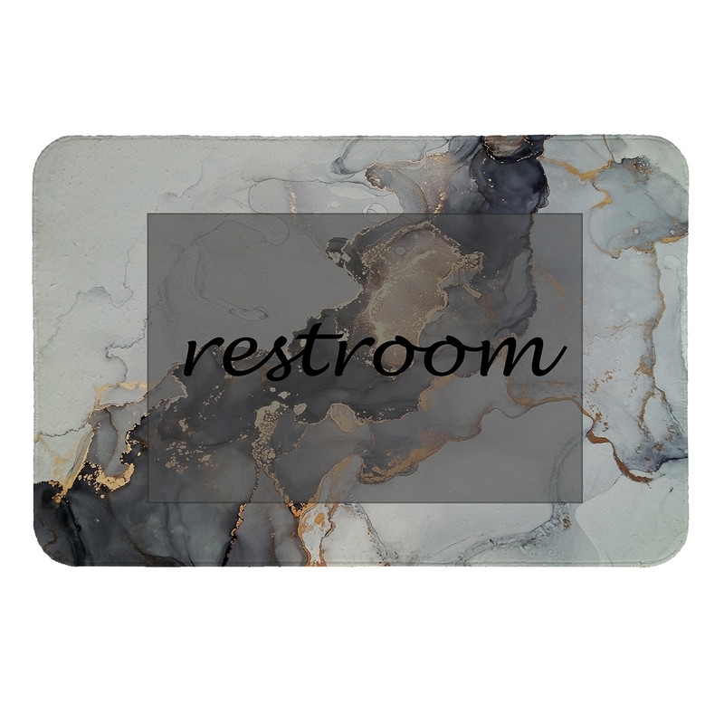 پادری طرح Restroom کد 8707 سایز 50 × 70 سانتی متر