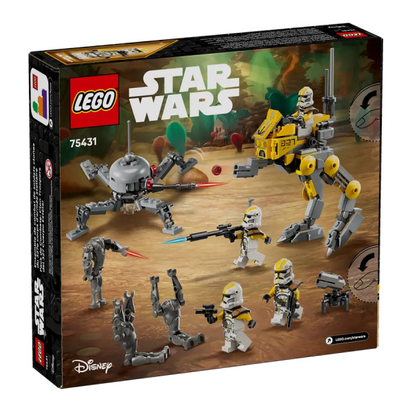 لگو 258 تکه سری استاروارز مدل 327th Star Corps Clone Troopers Battle Pack 75431
