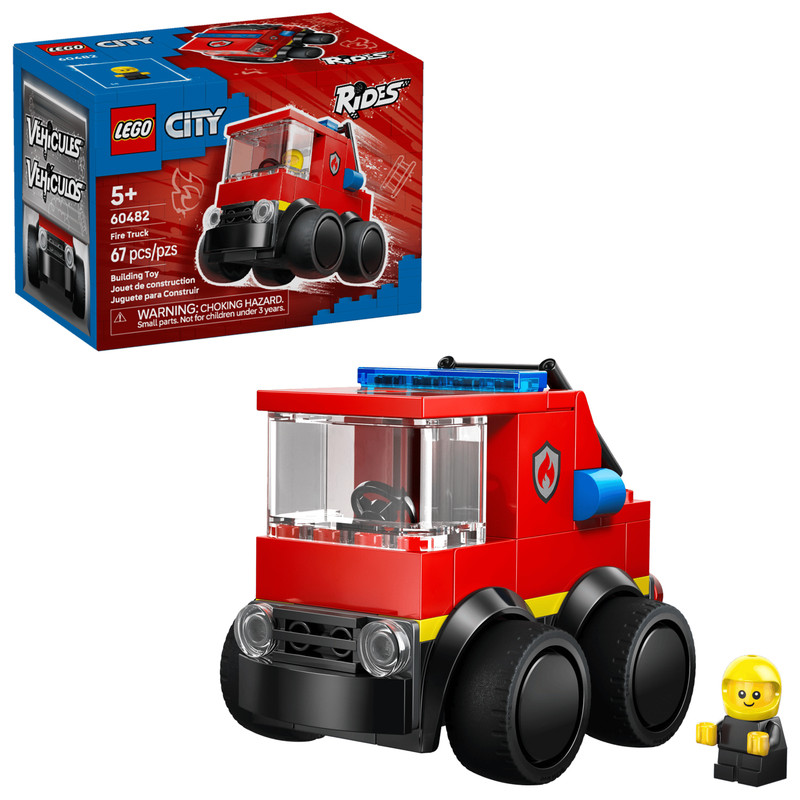 لگو ۶۷ تکه سری City مدل Fire Engine کد 60482