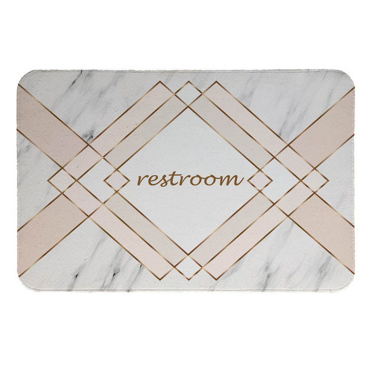 پادری طرح Restroom کد 8651 سایز 50 × 70 سانتی متر