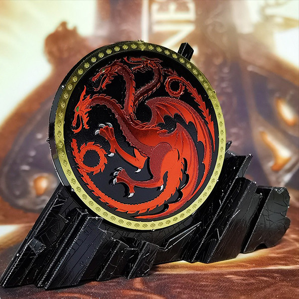 ساختنی 30 تکه مدل Targaryen Sigil
