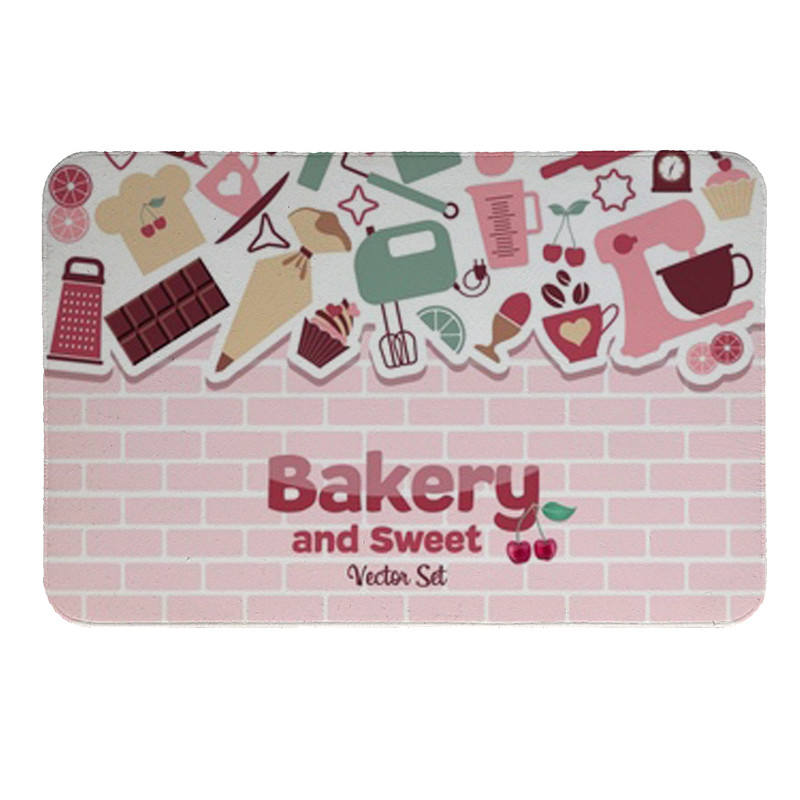 پادری طرح Bakery کد 8212 سایز 80 × 50 سانتی متر
