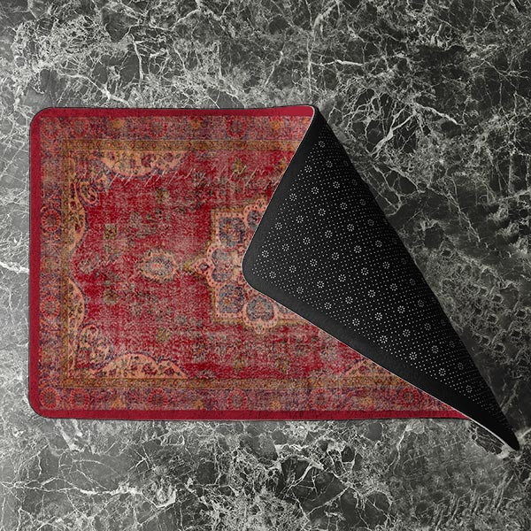 پادری مدل فرشینه سنتی کد M35M001-MR0095 سایز 76x46 سانتی متر