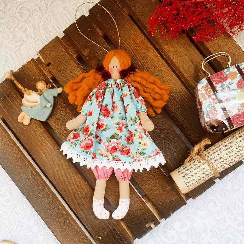 عروسک مدل تیلدا کد 38 ارتفاع 18سانتی متر